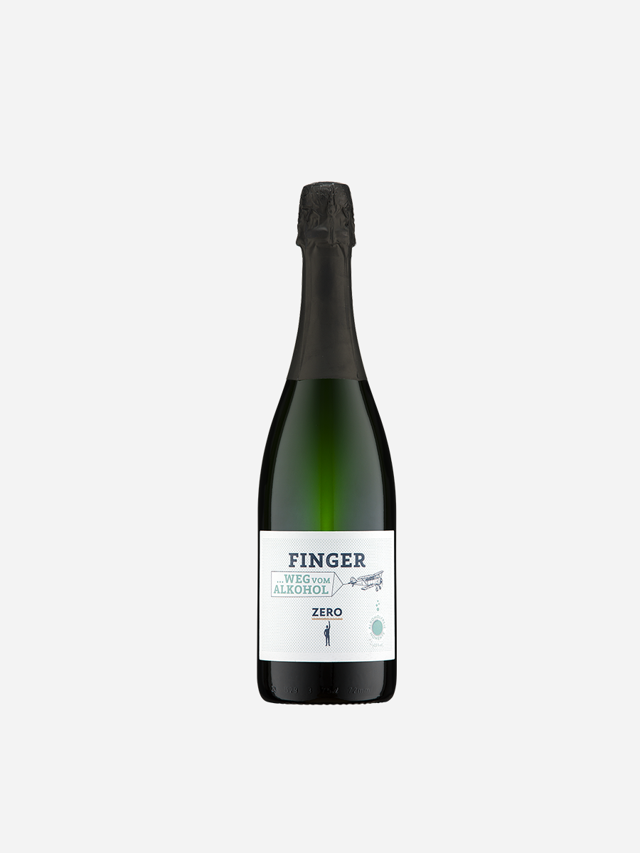 ZERO, Sauvignon Blanc halbtrocken | entalkoholisierter Schaumwein mit zugesetzter Kohlensäure